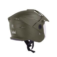 کلاه کاسکت بدون چانه استیل برد مدل AVA 23 green