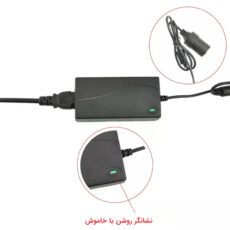 مبدل برق شهری به فندکی خودرو مدل 12O6