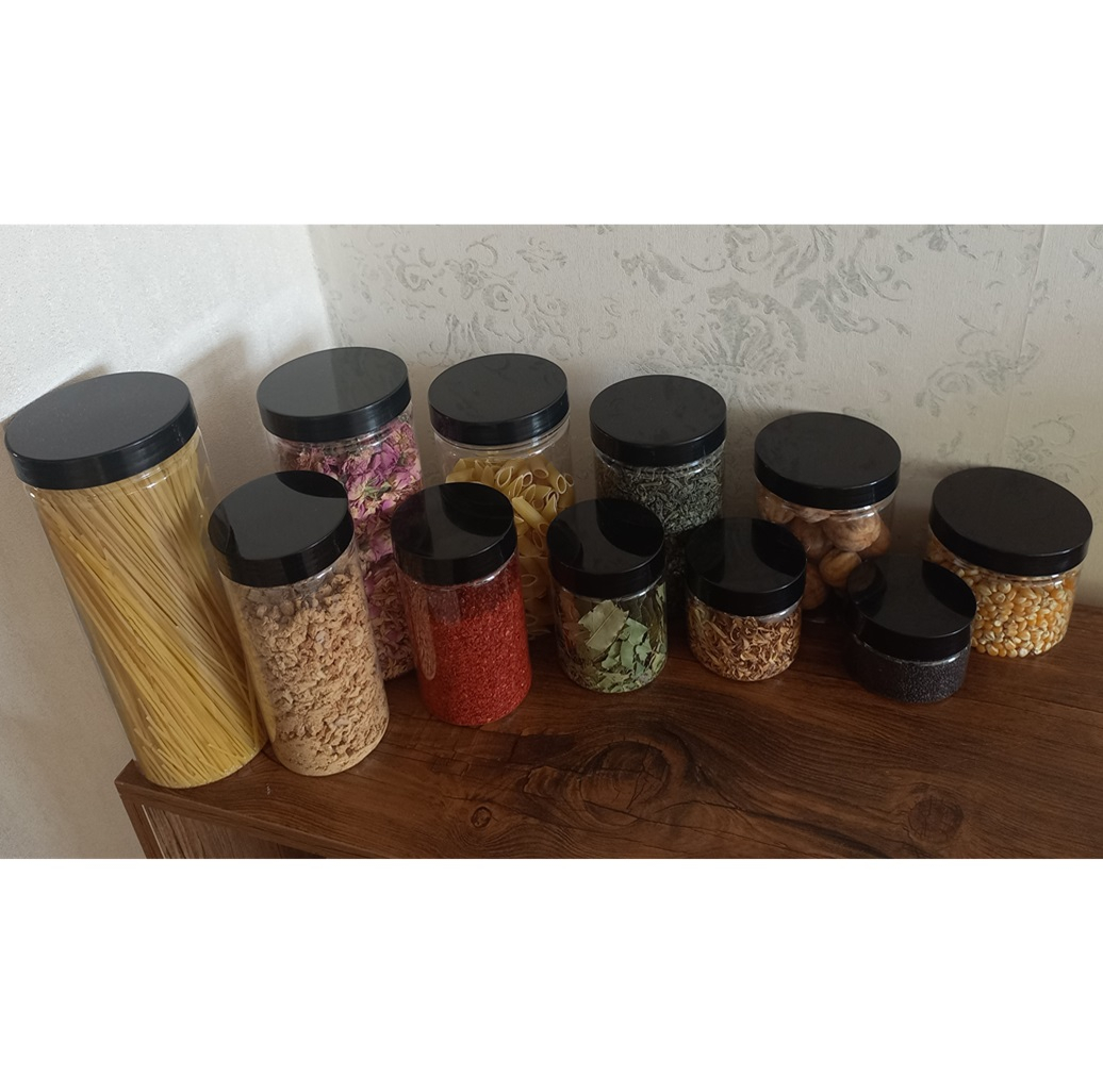 بانکه مدل استوانه ای کد 1200cc مجموعه 8 عددی
