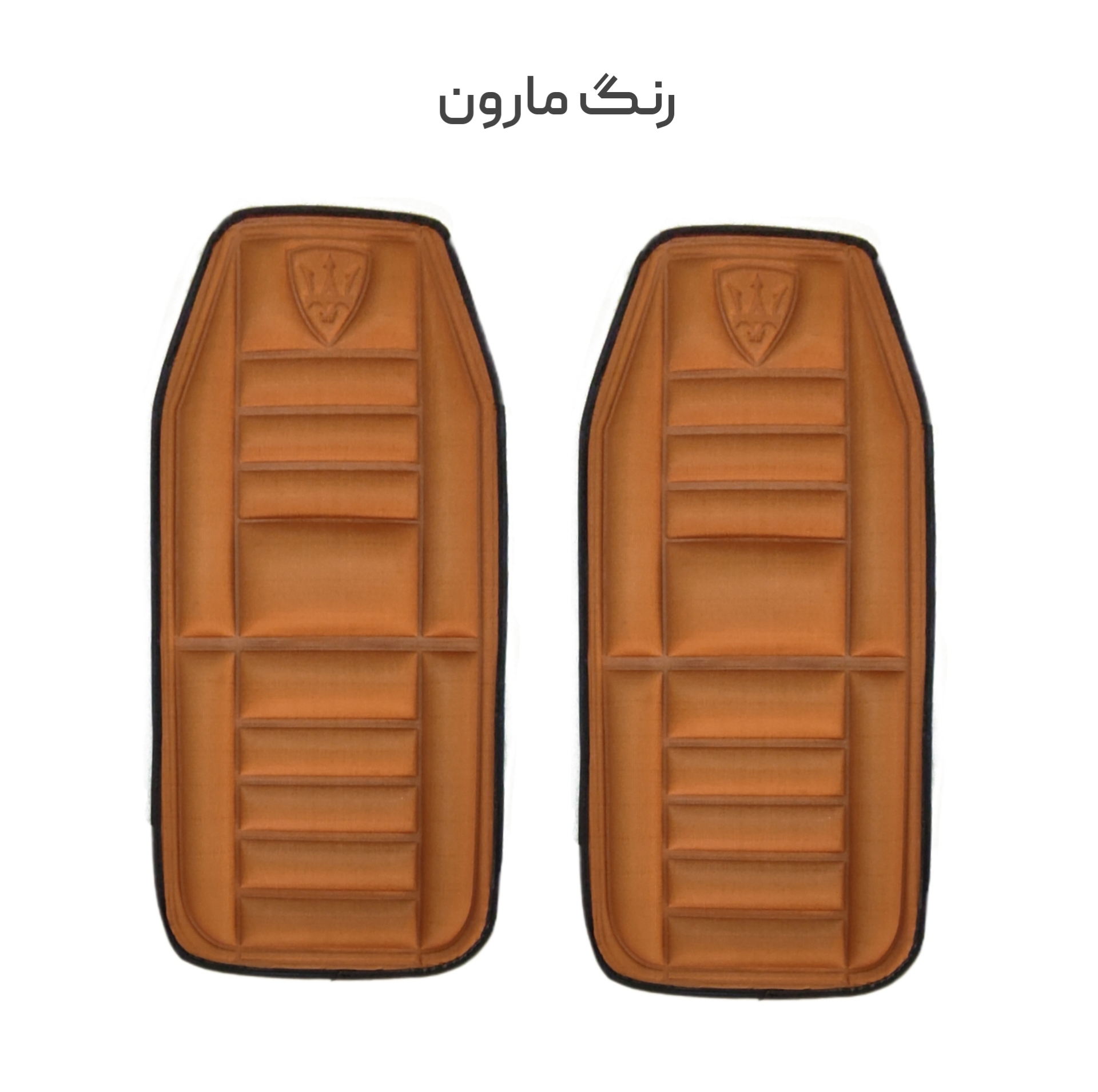 پشتی طبی صندلی خودرو مدل عرقگیر کد k222 مجموعه 2 عددی