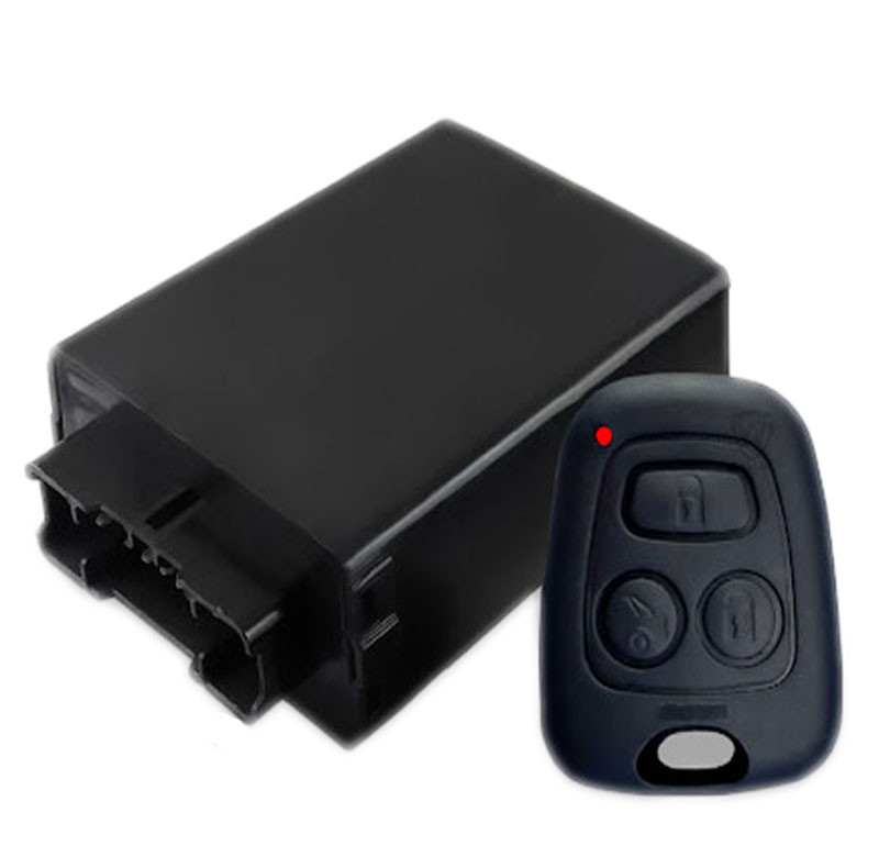 کیت ریموت و رله دزدگیر خودرو چیکال مدل P-841 مناسب برای پراید 131/132 بسته 2 عددی
