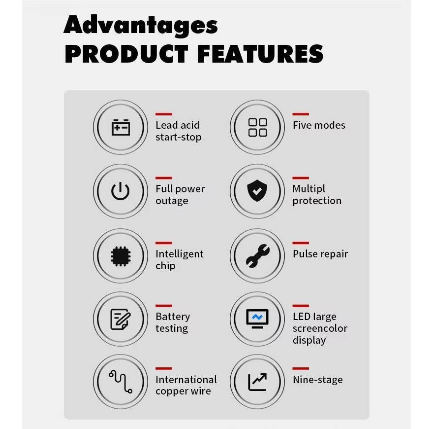 شارژر باتری خودرو مدل RJ-C121501A-BLACK