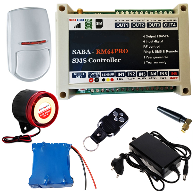 دزدگیر اماکن مدل RM64pro