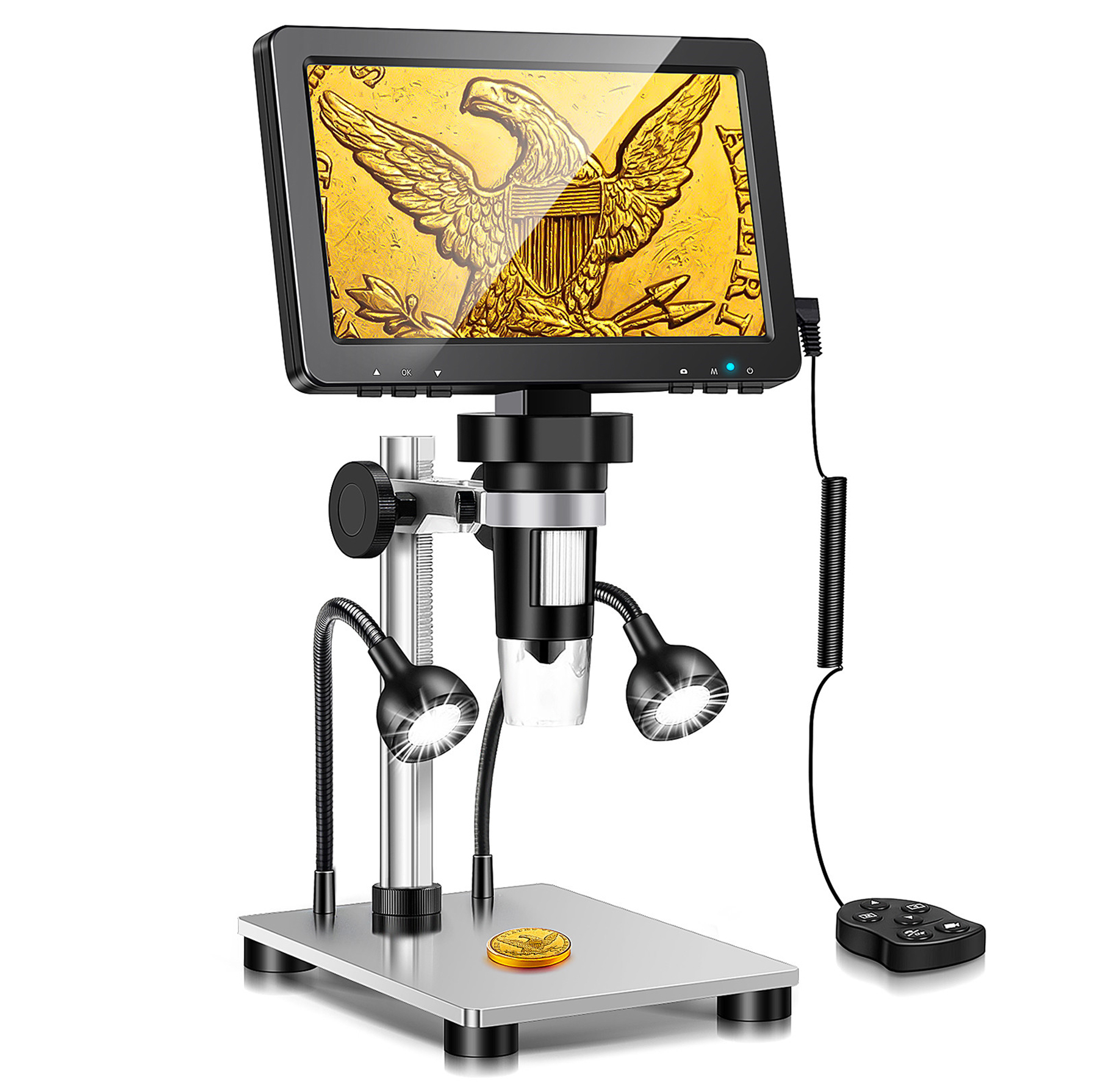 میکروسکوپ دیجیتال مدل 1200X HD به همراه ریموت