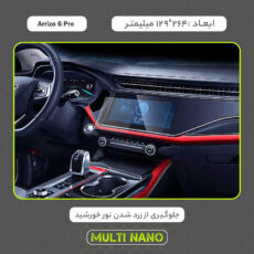 محافظ صفحه نمایش خودرو مولتی نانو مدل X-S2N مناسب برای فونیکس Arrizo 6 Pro بسته دو عددی