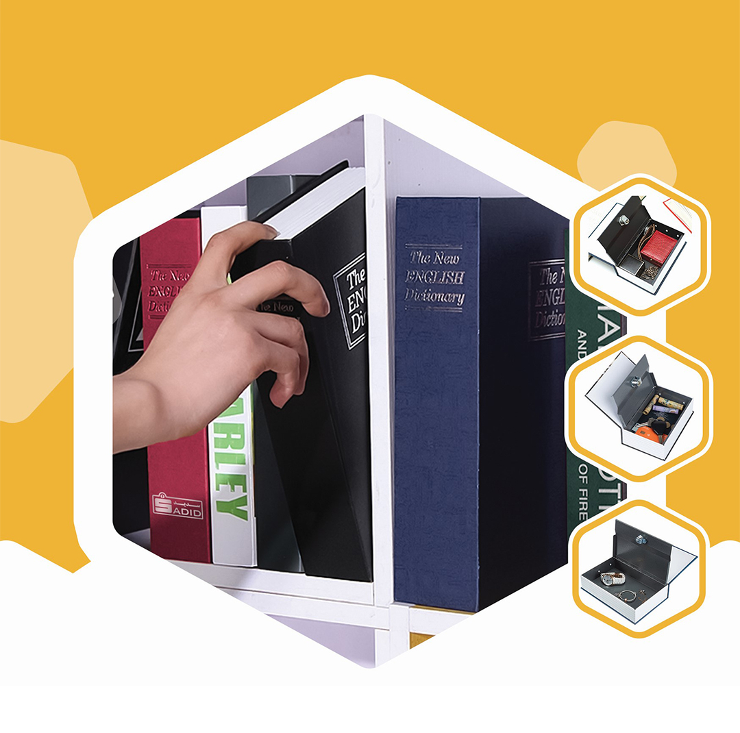 گاوصندوق کتابی مخفی سدید مدل Safebox