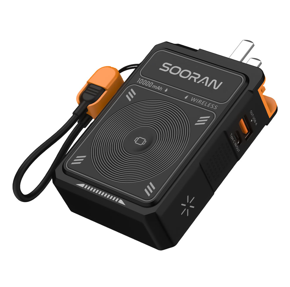 پاوربانک 22.5 وات سوران مدل SO-PO-Q7 Pro ظرفیت 10000 میلی‌آمپرساعت