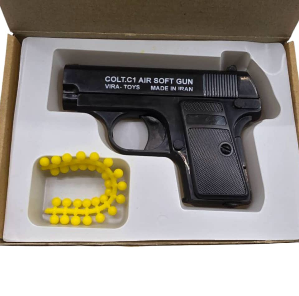 تفنگ بازی ناب سل مدل کلت  metal airsoftgun c1