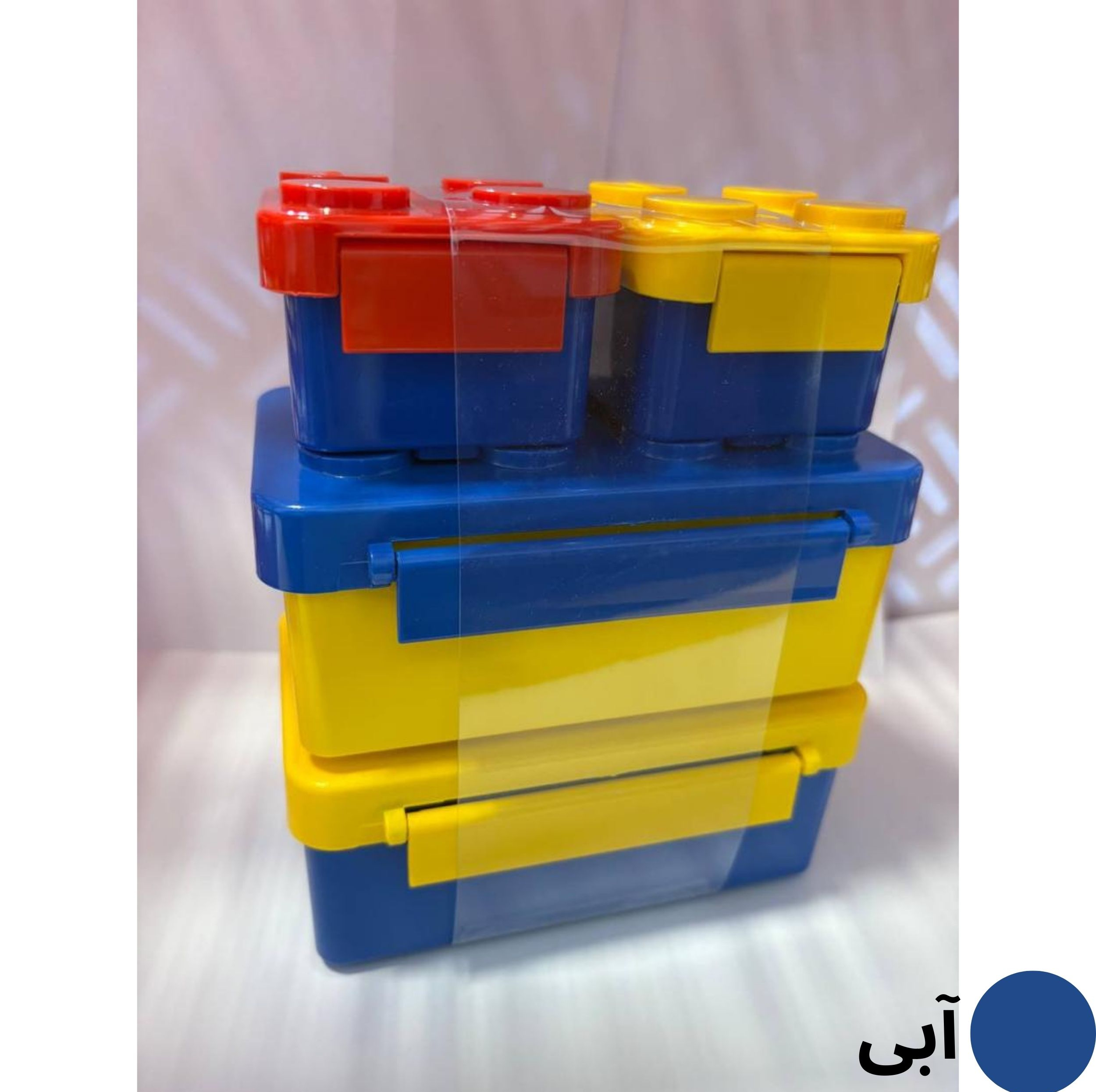 ظرف غذای کودک مدل ۴ تکه پازل