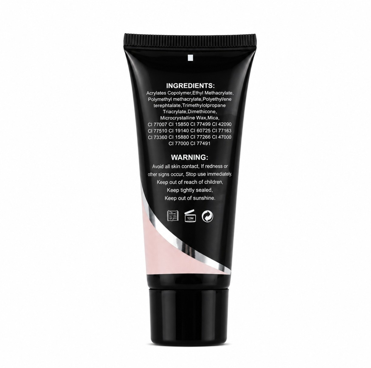 پلی ژل ناخن ار بی مدل Peach حجم 60 میلیلیتر رنگ هلویی