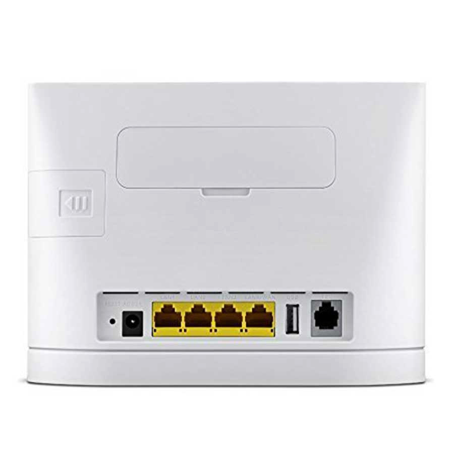 مودم روتر بی سیم 4G هوآوی مدل LTE CPE B315 22 به همراه 40 گیگ اینترنت سه ماهه و یک سیمکارت دائمی ایرانسل