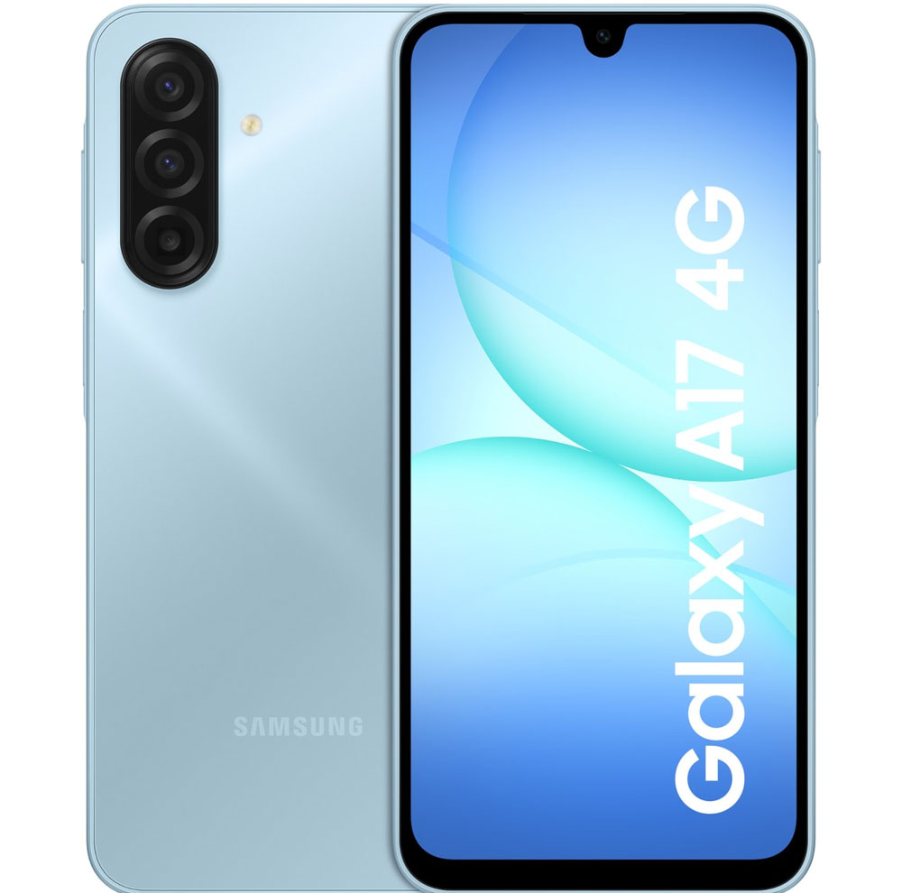 گوشی موبایل سامسونگ مدل Galaxy A17 4G دو سیم کارت ظرفیت 128 گیگابایت و رم 4 گیگابایت - به همراه شارژر 25 وات سامسونگ
