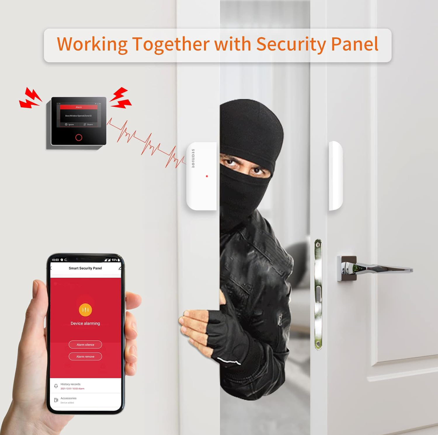 مگنت دزدگیر اسمارت مدل DS200 433MHz