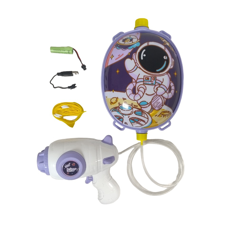 تفنگ آب پاش مدل شارژی طرح کوله پشتی کد 539