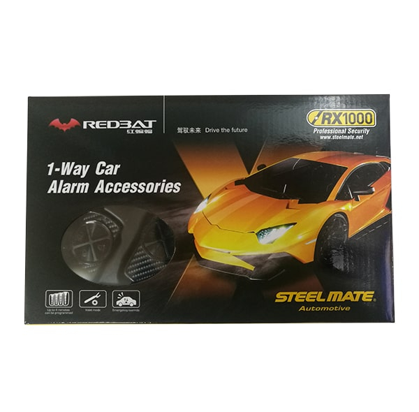 دزدگیر خودرو استیل میت مدل RX1000 کد REDBAT-01