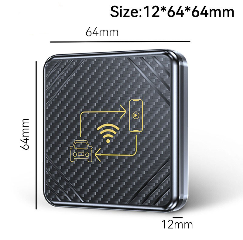 کارپلی و اندروید اتو مدل Wireless CarPlay/Android Auto Q1 به همراه کابل Type-C به USB و کابل Type-C به Type-C