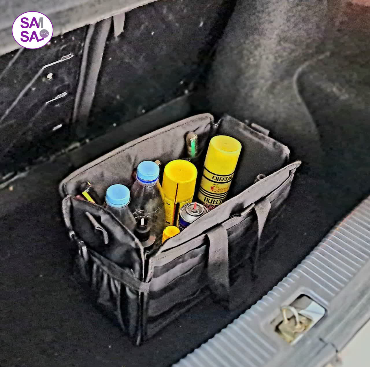 جعبه نظم دهنده صندوق عقب خودرو سام سالو مدل دو منظوره A.P