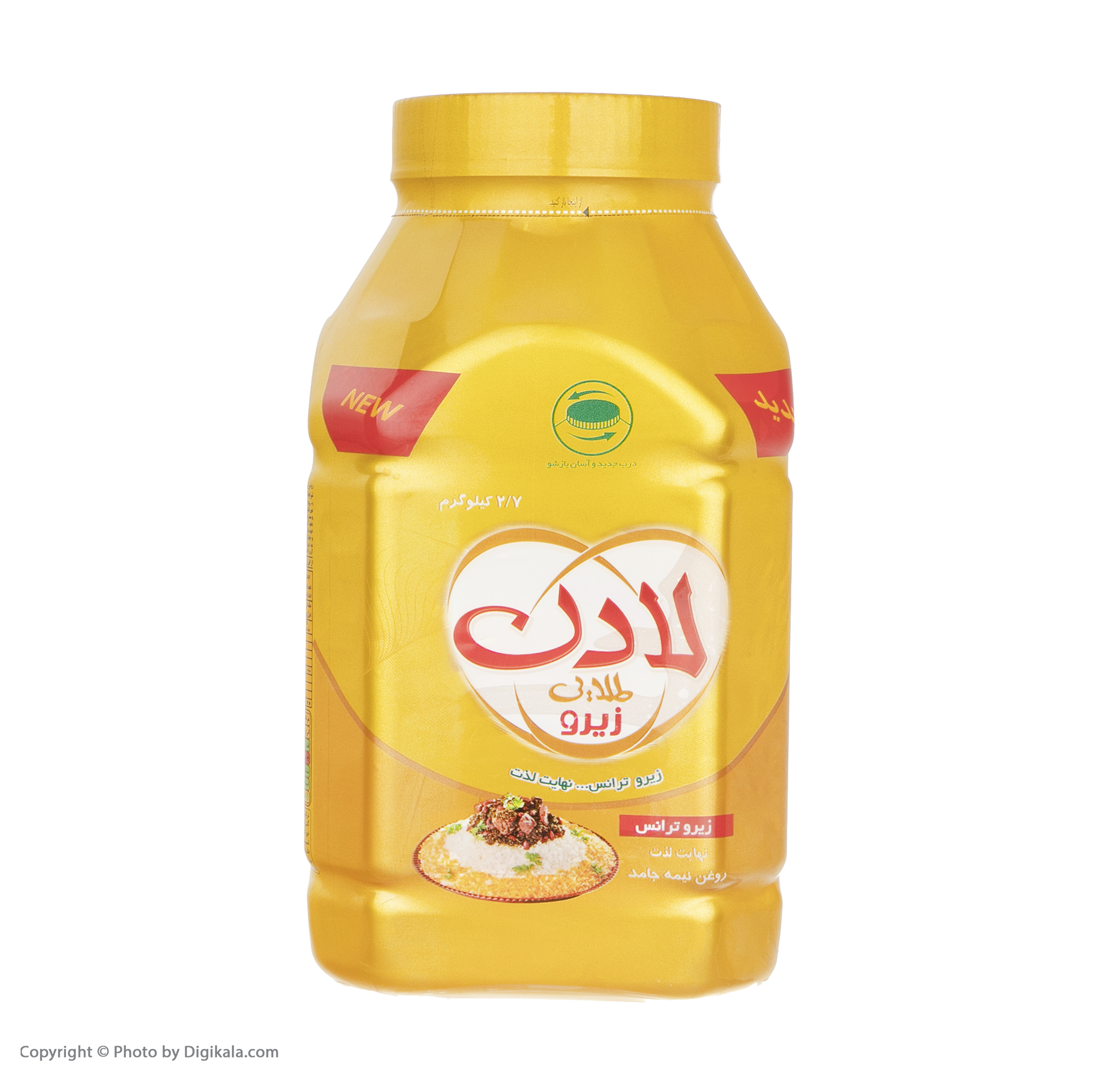 روغن نیمه جامد لادن طلایی - 2.7 کیلوگرم