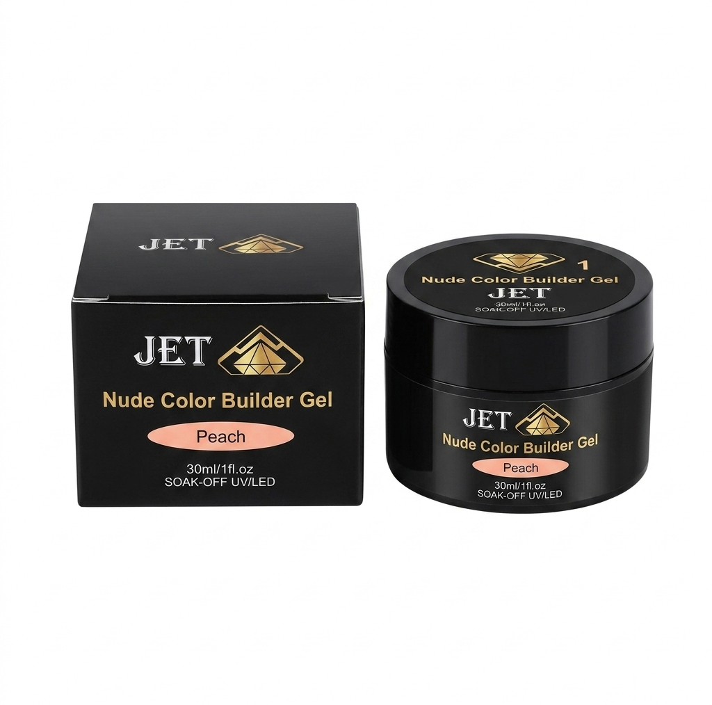 بیلدر ژل کاشت ناخن جت مدل PB-02 حجم 30 میلی لیتر رنگ هلویی