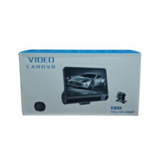 دوربین ثبت وقایع خودرو ویدئو کار مدل Dvr طرح سه لنز