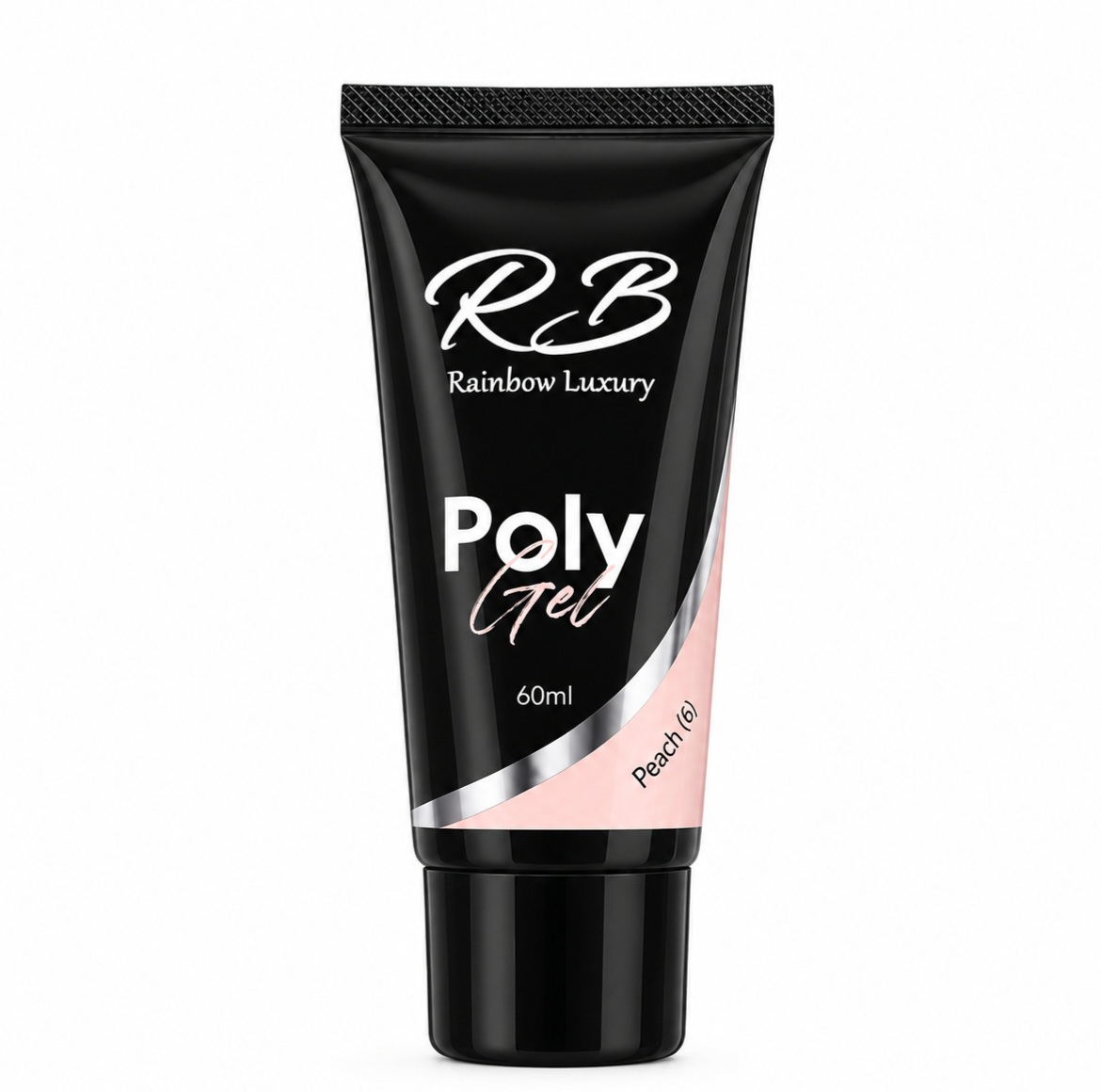 پلی ژل ناخن ار بی مدل Peach حجم 60 میلیلیتر رنگ هلویی
