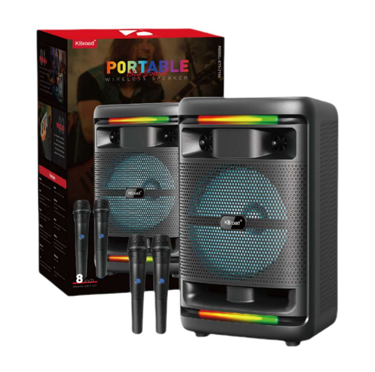 اسپیکر بلوتوثی قابل حمل کی تی اس مدل KTS_2196