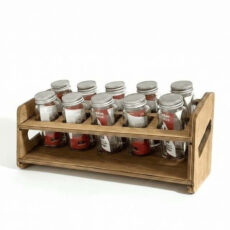ست جای ادویه 10 پارچه کد Mak-10 به همراه استند