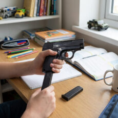 تفنگ بازی ناب سل مدل کلت  metal airsoftgun c1