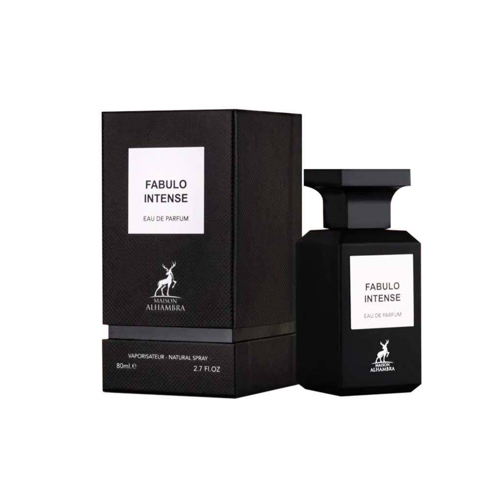 ادو پرفیوم مردانه الحمبرا مدل fabolu intense حجم 100 میلی لیتر