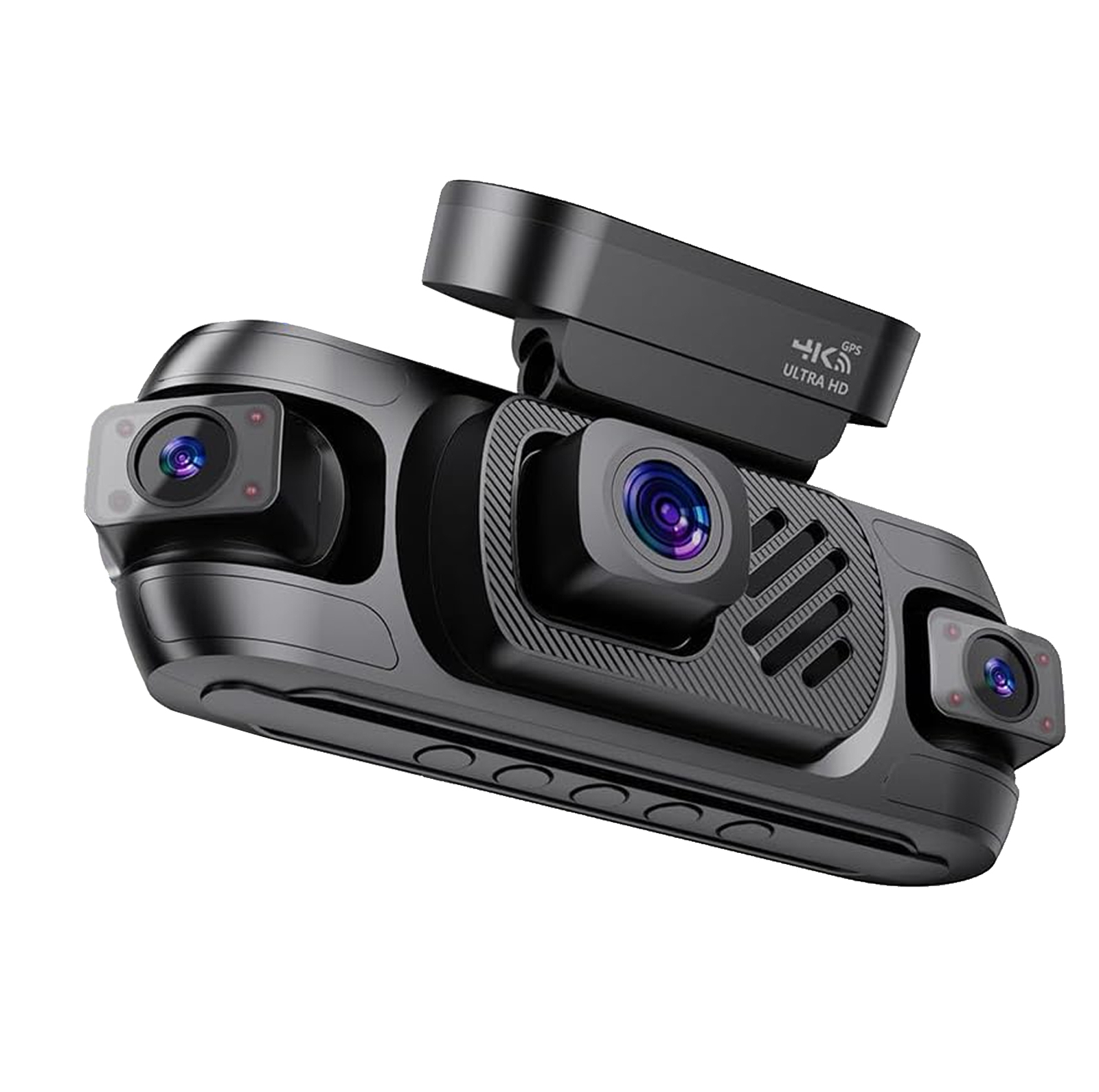 دوربین ثبت وقایع خودرو اتوویژن مدل چهار لنز کد Autovision W9 به همراه دوربین عقب