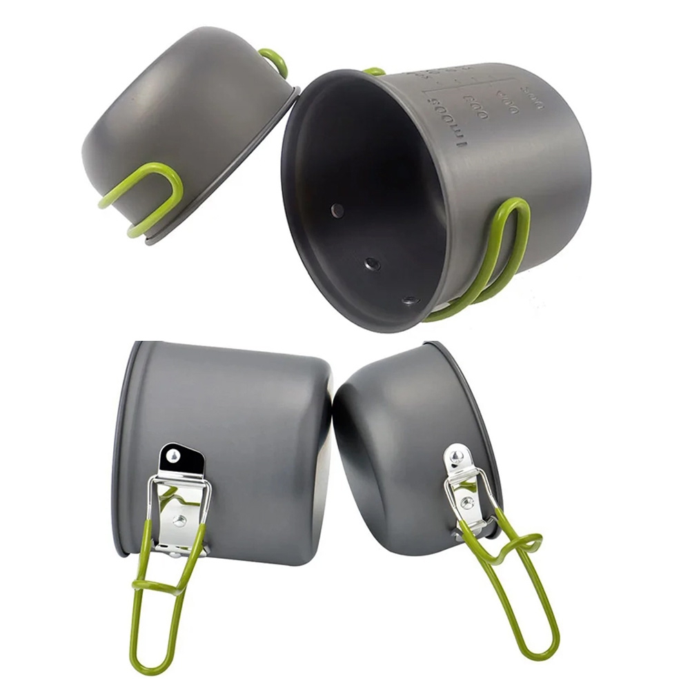 مجموعه ظروف سفری مدل Portable Cookware