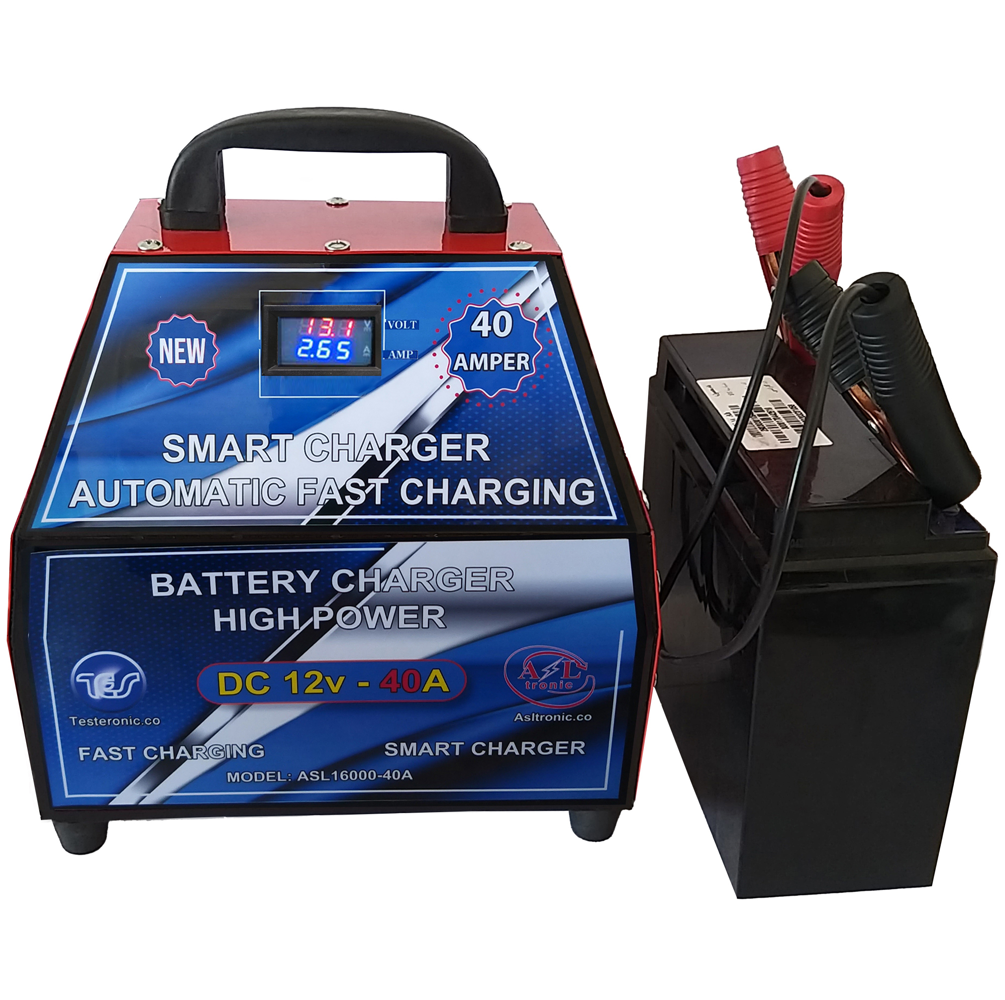 شارژر باتری خودرو مدل Asl16000pro12v,40A