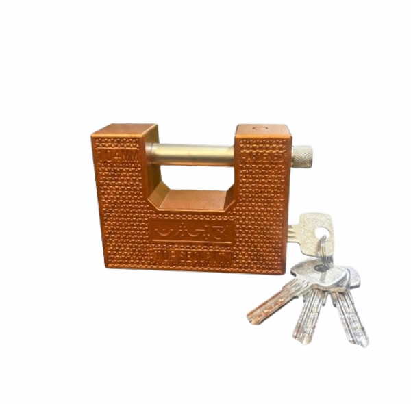 قفل کتابی پی ژن مدل SH-PGN-TOP-105 سایز 104 میلی متری به همراه 4 کلید