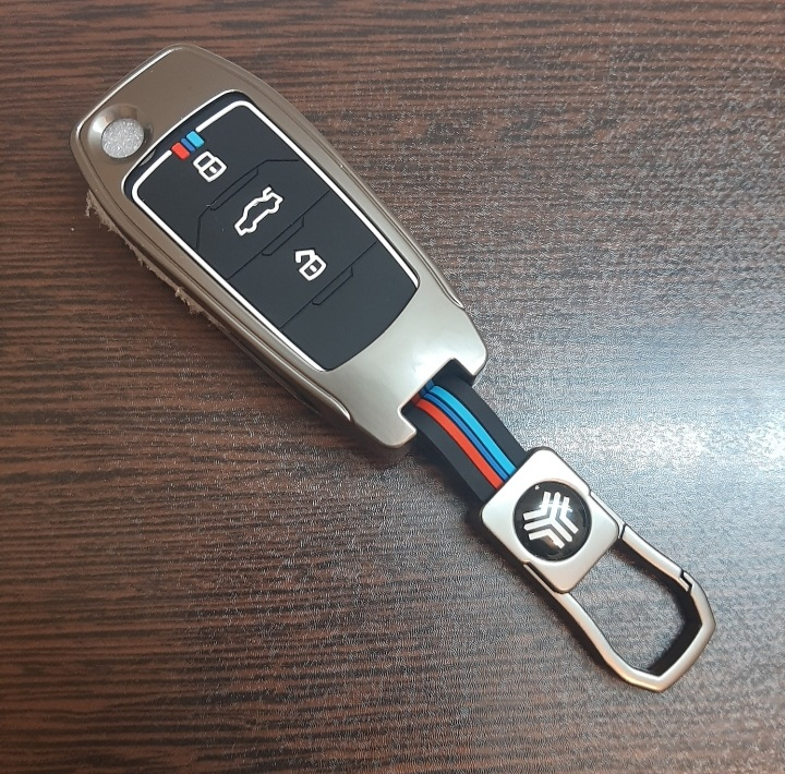 کاور ریموت و سوئیچ خودرو دیاموند شاپینگ مدل DS-SAINAS-metal-logo مناسب برای ساینا کوییک اس