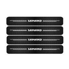 برچسب بدنه خودرو مدل پارکابی کربن کد SP143 مناسب برای سمند بسته 4 عددی