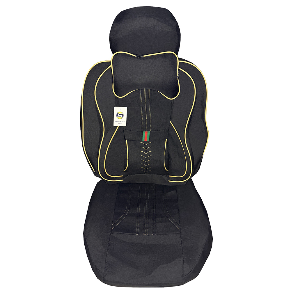 ست کامل روکش صندلی خودرو سپاهان روکش مدل GUCCI-249 مناسب برای دناپلاس