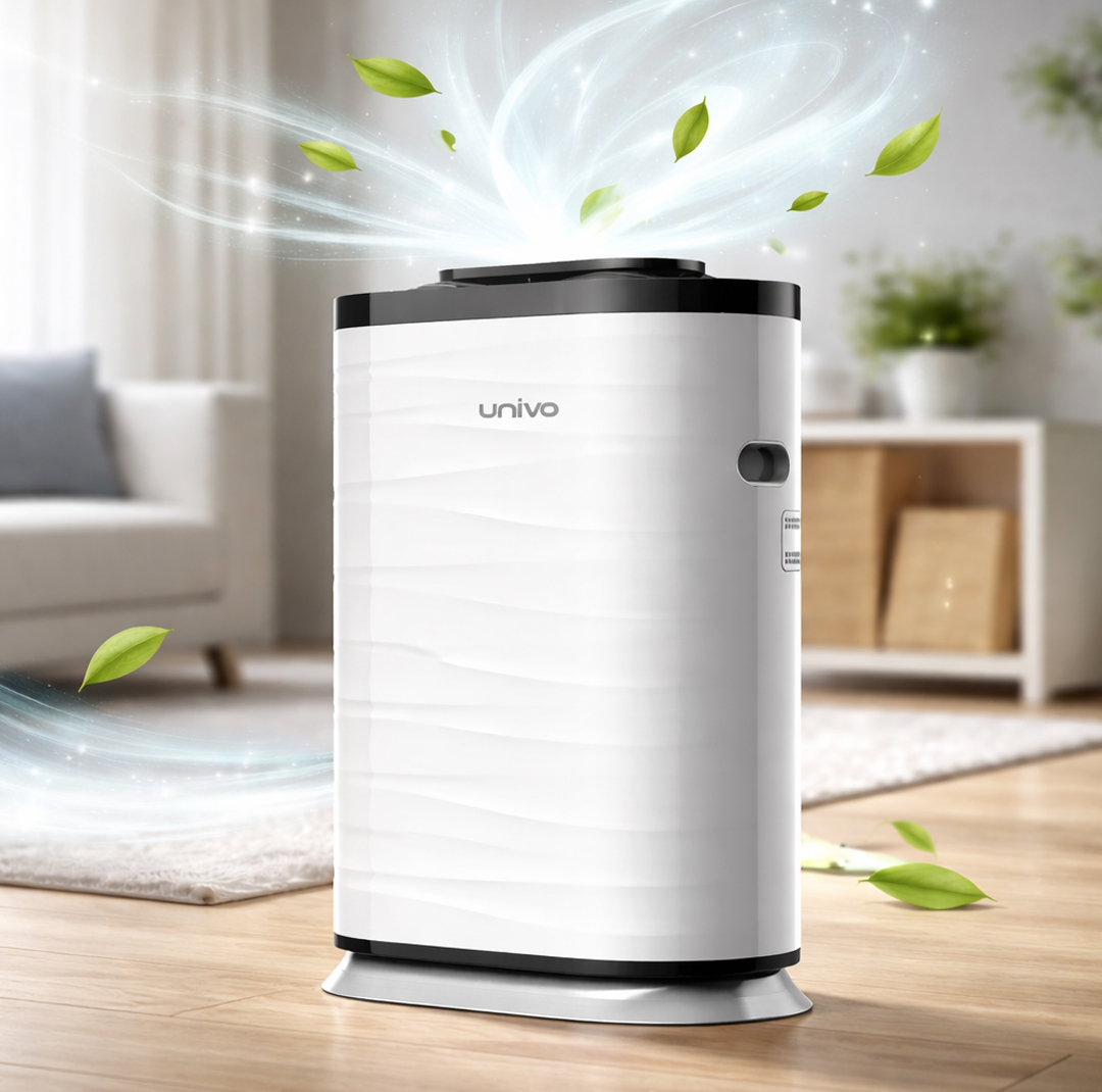 دستگاه تصفیهکننده هوا خانگی پنج مرحلهای یونیوو مدل UAir Luma 600 به همراه فیلتر