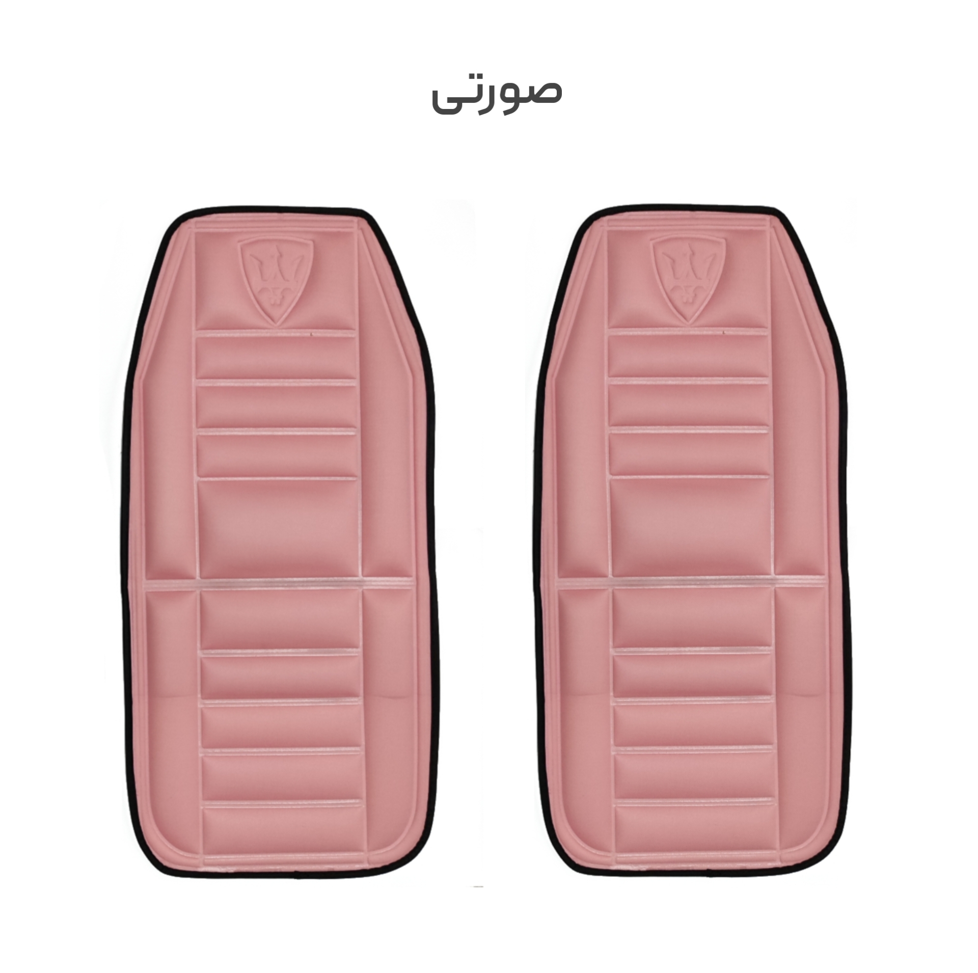 پشتی طبی صندلی خودرو مدل عرقگیر کد k222 مجموعه 2 عددی