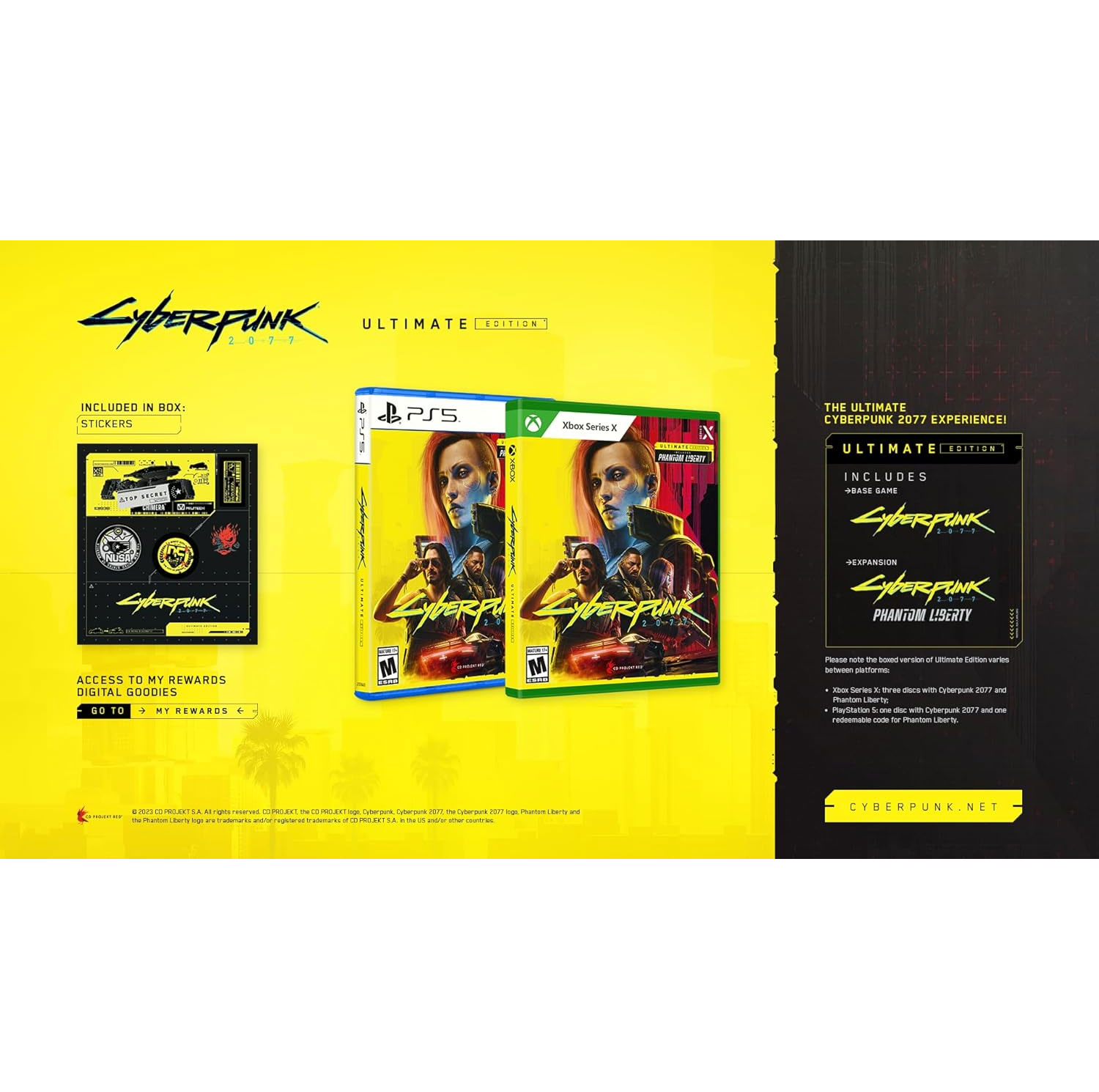 بازی Cyberpunk 2077 نسخه Ultimate مخصوص PS5