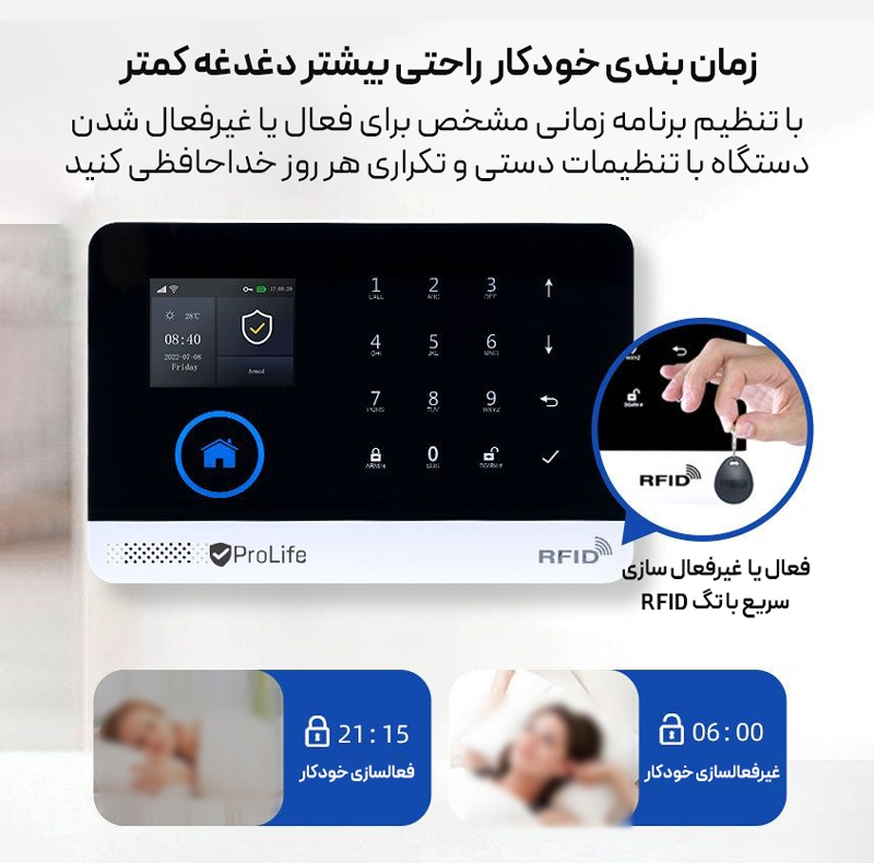 دزدگیر اماکن پرولایف مدل الفا