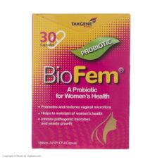 کپسول بایوفم تک ژن فارما بسته 30 عددی