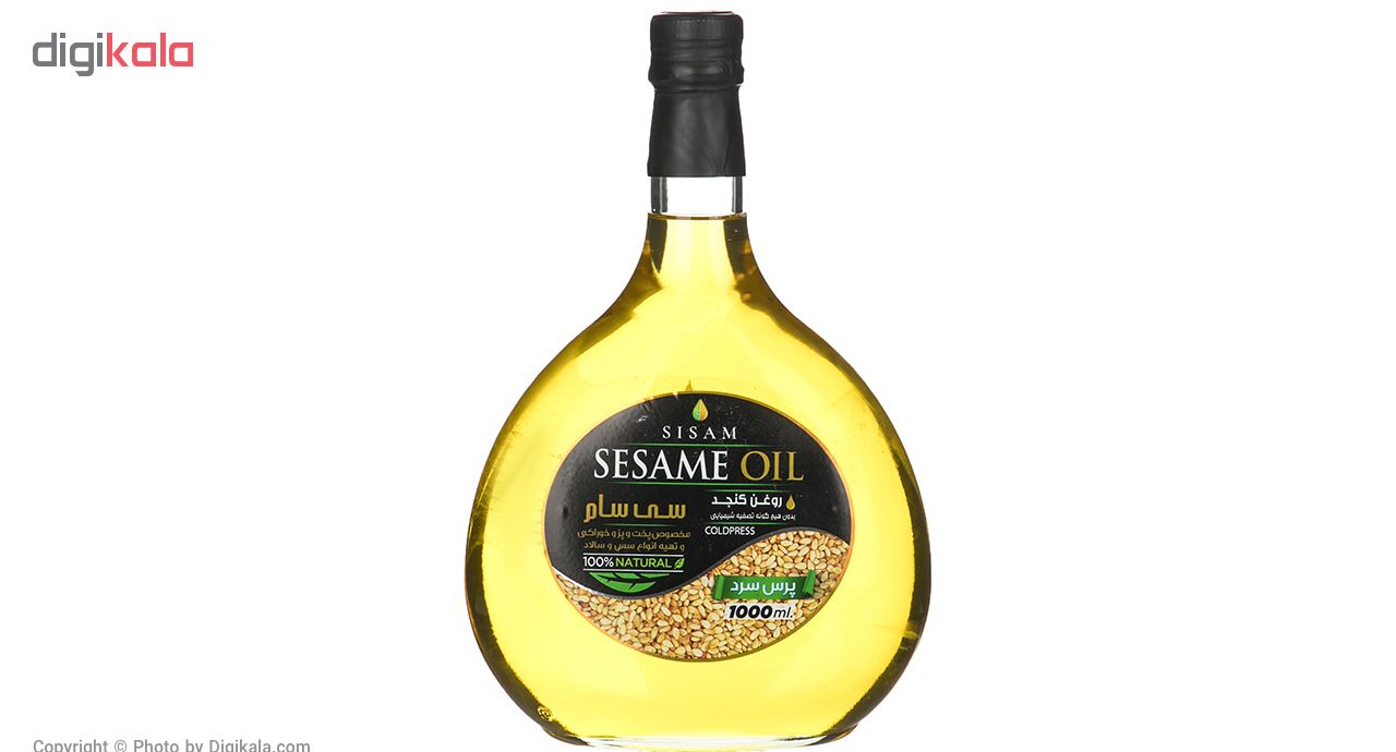 روغن کنجد پرس سرد سی سام - 1 لیتر