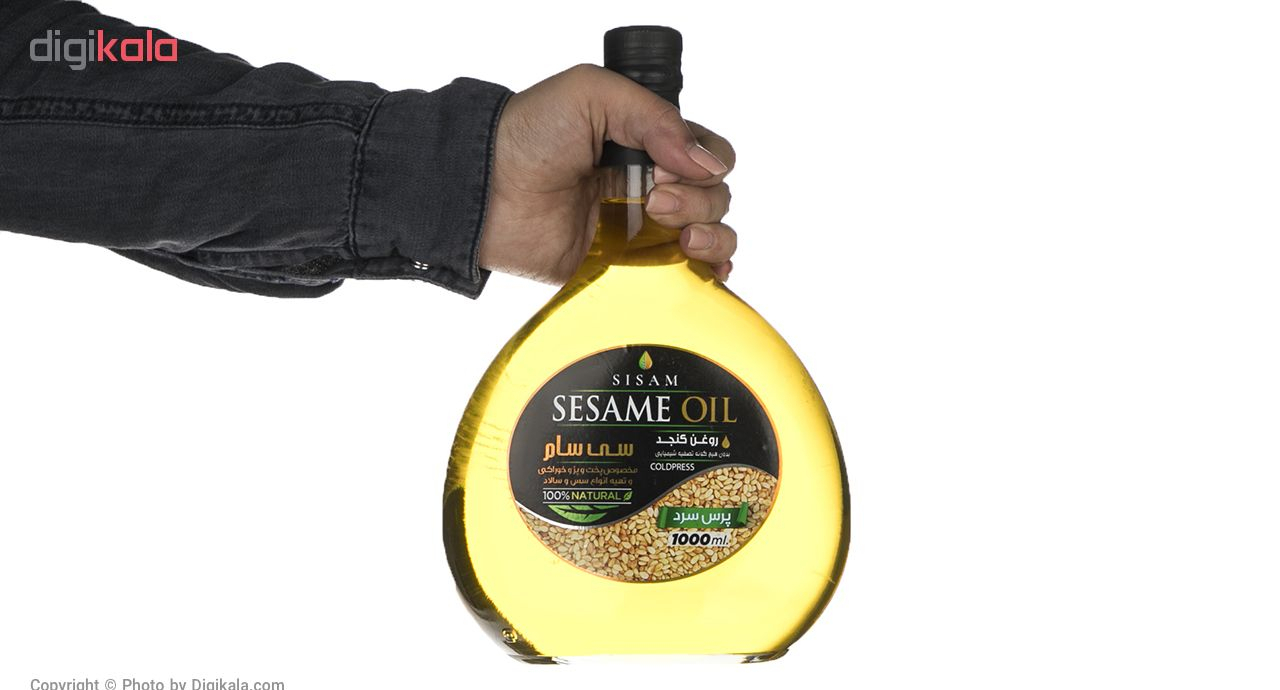 روغن کنجد پرس سرد سی سام - 1 لیتر