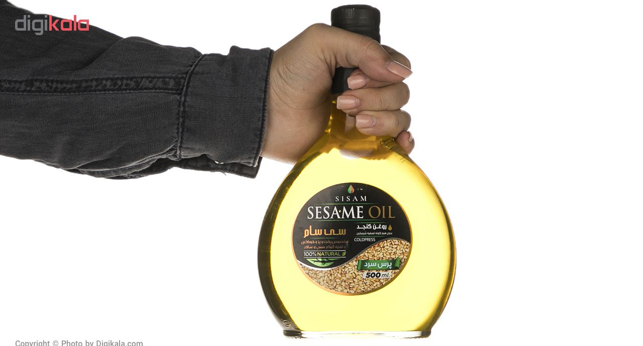 روغن کنجد پرس سرد سی سام - 500 میلی لیتر