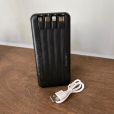پاوربانک 5 وات مدل N-33 ظرفیت 10000 میلی‌آمپرساعت به همراه یک عدد کابل USB-C