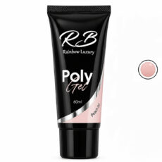 پلی ژل ناخن ار بی مدل Peach حجم 60 میلیلیتر رنگ هلویی