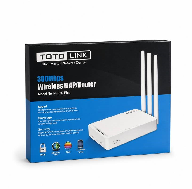 مودم روتر توتولینک مدل N302R PLUS
