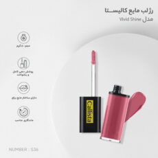 لیپ گلاس کالیستا مدل Vivid Shine شماره S36