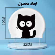 کلاه شنا مدل SY-401 طرح گربه