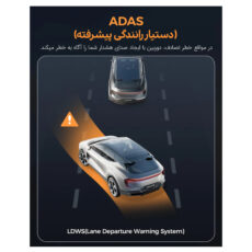 دوربین ثبت وقایع آزدوم مدل M17 Pro دو لنز با کارت حافظه